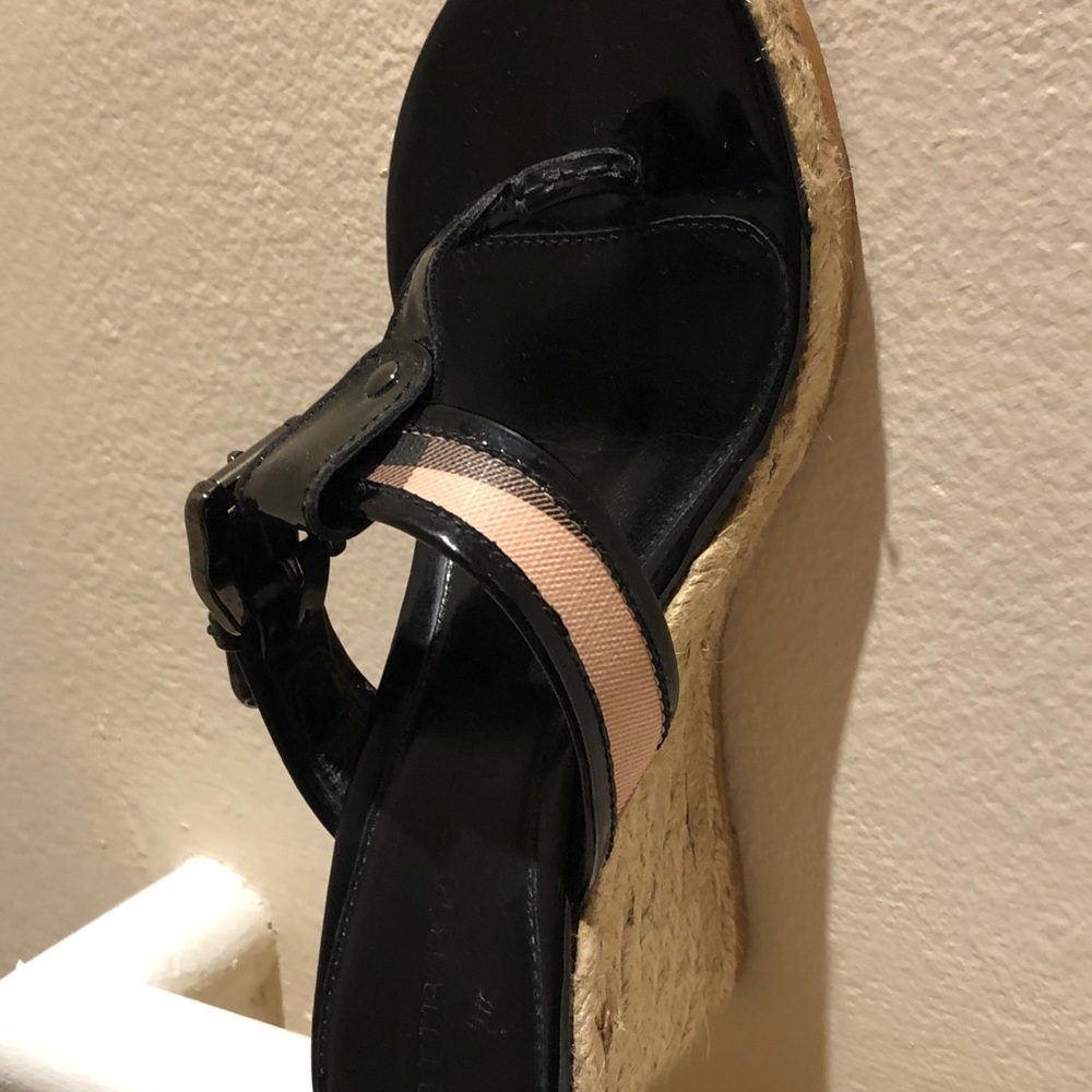 Burberry Wedge Sandals - Picture 8 of 10
